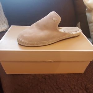 Michael Kors suede slide